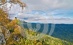 beautiful look on the Foothills of Caucasus