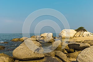 Beautiful lovely beach at Pattaya norht, Thailand