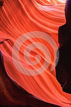 Beautiful Lower Antelope Canyon on the navajo reservation, Arizona, USA