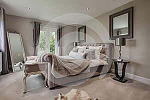 Beautiful luxurious traditional furnished bedroom