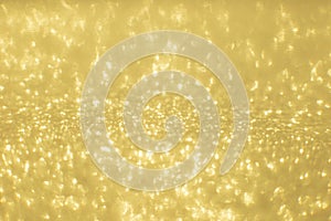 Beautiful luxury decorative abstract golden blurred background.