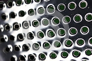 beautiful macro photo of a different abstract grater background