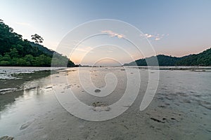 Beautiful Mai Ngam beach in Koh Surin national park, Phang Nga, Thailand