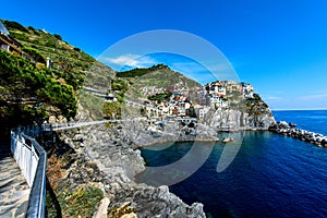 Beautiful Manarola, La Spezia, Italy