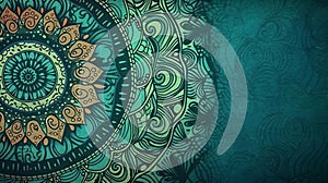 Colorful mandala background, Wallpaper, Illustration