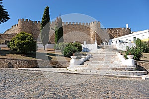 The beautiful marble city of Estremoz in Alentejo