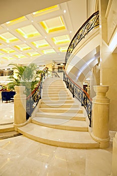 Beautiful marble stairs