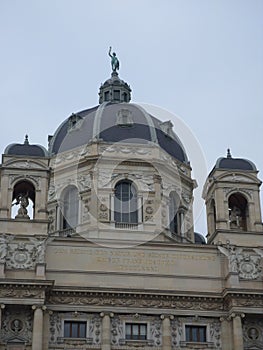 Beautiful Maria-Theresien-Platz, Vienna, Austria.