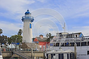 The beautiful Marina Del Rey harbor