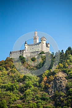 Beautiful Marksburg Castle in Germany