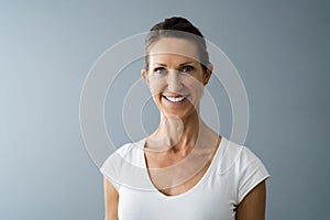 Beautiful Mature Women Headshot