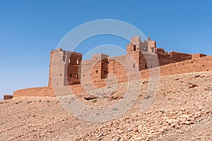 Beautiful mediaeval castle in Tamenougalt in the Draa valley