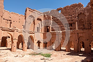 Beautiful mediaeval castle in Tamenougalt in the Draa valley