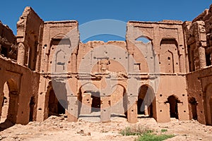 Beautiful mediaeval castle in Tamenougalt in the Draa valley