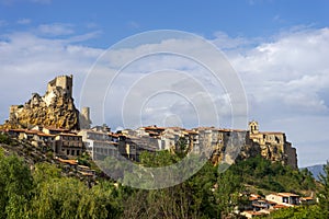 beautiful medieval municipality of Frias in the province of Burgos, Spain