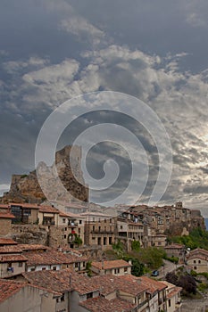 beautiful medieval municipality of Frias in the province of Burgos, Spain