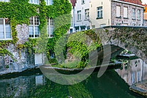 The Beautiful Medieval Town of Bruge in Belgium