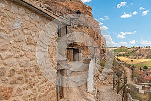 The beautiful medieval town of San Esteban de Gormaz in the province of Soria Castilla y Leon, Spain