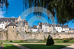 The beautiful medieval town of Vannes