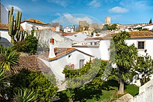 Beautiful medieval village of Obidos in the centre of Portugal