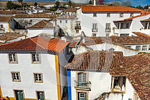 Beautiful medieval village of Obidos in the centre of Portugal