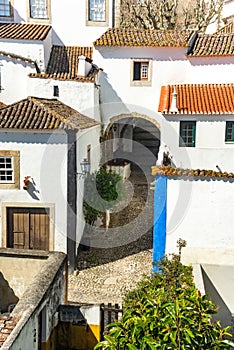 Beautiful medieval village of Obidos in the centre of Portugal