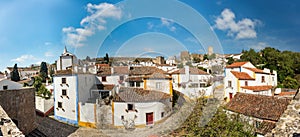 Beautiful medieval village of Obidos in the centre of Portugal
