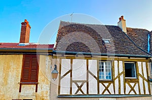 Beautiful medieval village of Semur-en-Anxois in Burgundy