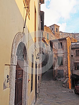 The beautiful medieval village of Sorano, Italy