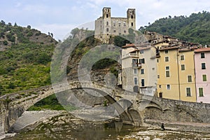 Beautiful medieval villages Dolceaqua