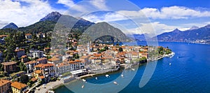 Beautiful Menaggio town. Italy, lake Lago di Como