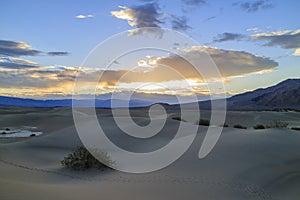 The beautiful Mesquite Flat Dunes