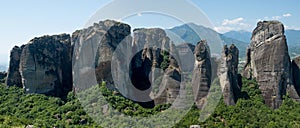 Beautiful Meteora landscape