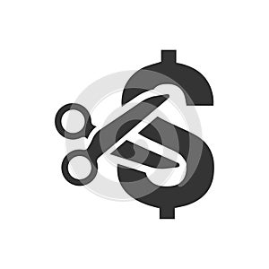 Cost Minimize Icon photo