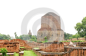 Beautiful miniature votive stupas & Dhamekh stupa