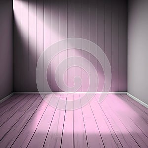 Beautiful minimalistic living room with empty space