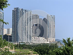 A Beautiful modern an architecture of Hong Kong. 