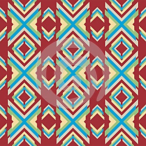 Beautiful modern geometric seamless pattern background