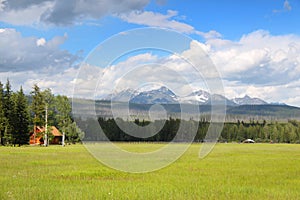 Beautiful Montana Prairie landscape