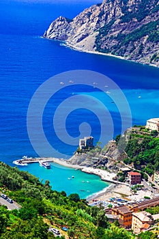 Beautiful Monterosso al mare ,Cinque Terre, Liguria,Italy. photo