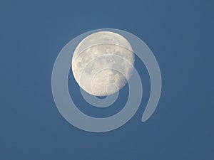 Beautiful moon full large round satellite craters photo