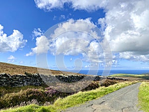 Beautiful moorland of the Isle of Man