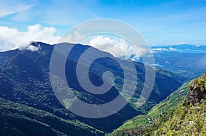 Beautiful Morning at little Adams peak in Ella, Sri Lanka.