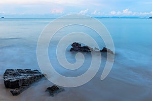 Beautiful morning scenery