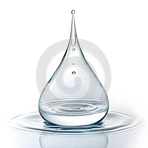 Beautiful morphing teardrop