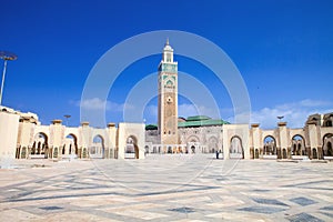 Beautiful mosque Hassan second, Casablanca, Morocco photo