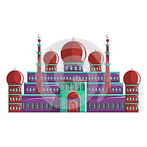 Beautiful Mosque Building, Islamic building to pray