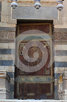 The beautiful mosque and mausoleum of the mamluk Sultan Qaytbay photo