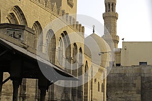 The beautiful mosque in muiz street