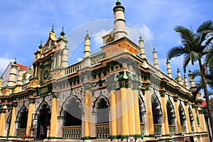 A Beautiful Mosque in Singapore photo